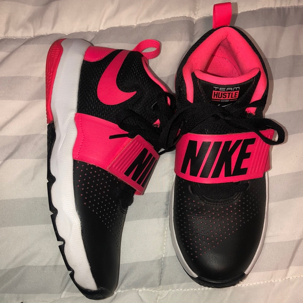 Nike Velcro Pink Shoes